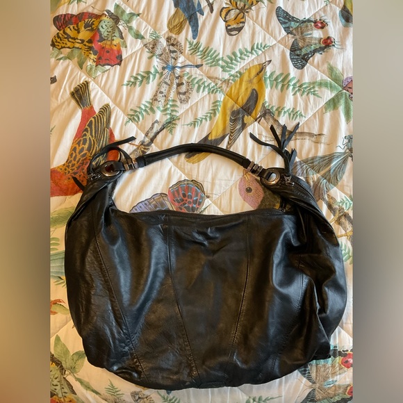 Oryany large leather shoulder bag - Picture 11 of 13